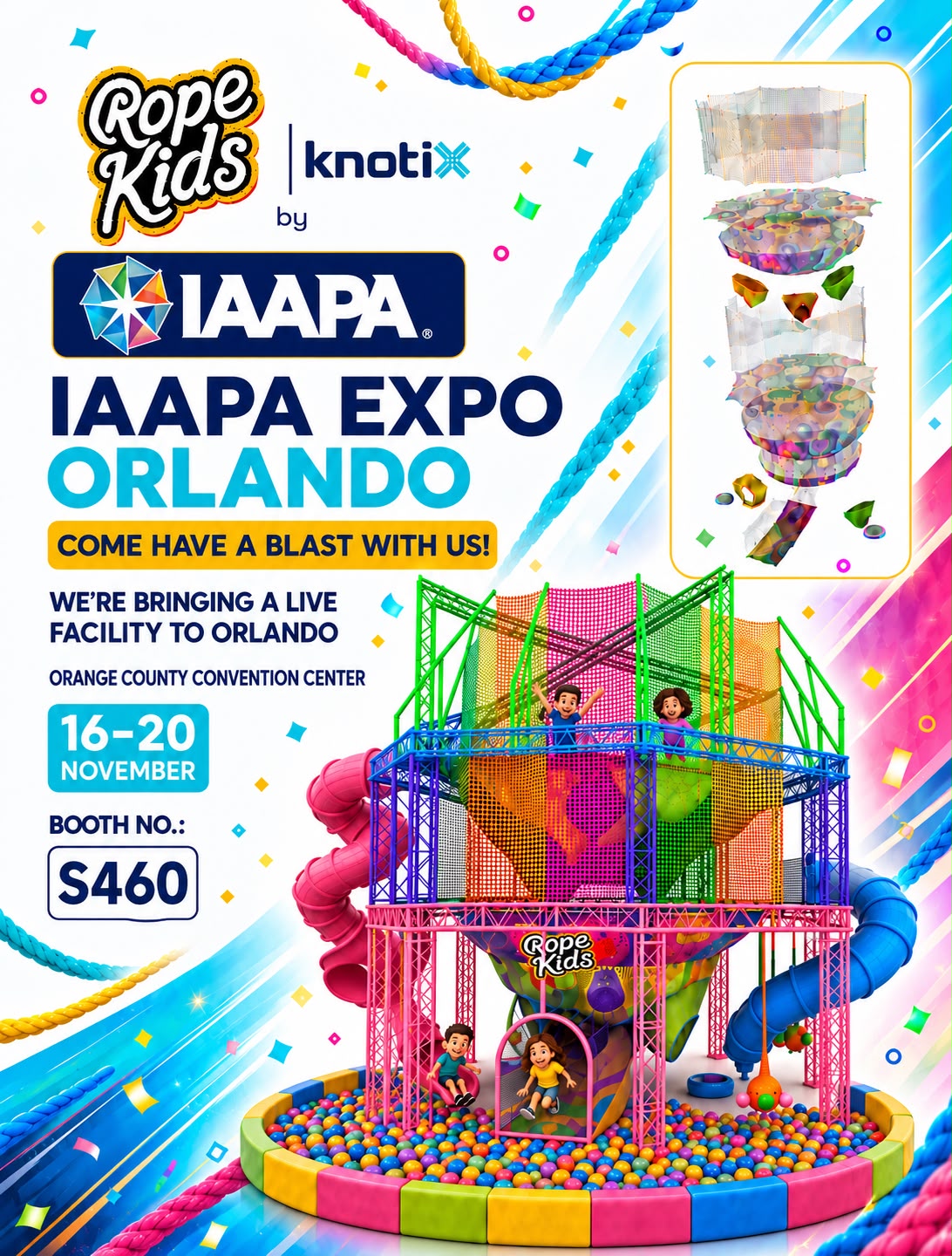 IAAPA Expo Orlando için KX707 Double XL duyuru görseli